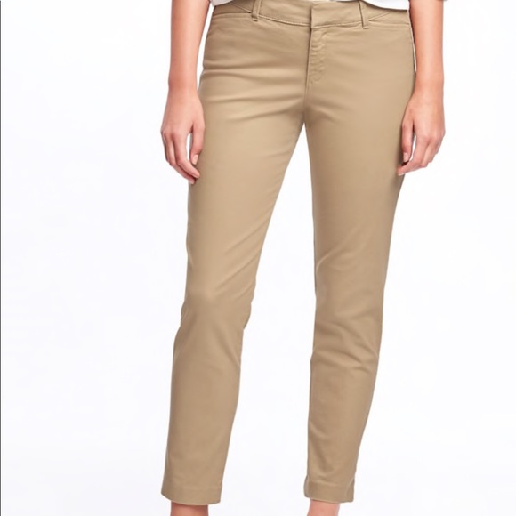 old navy pixie chinos